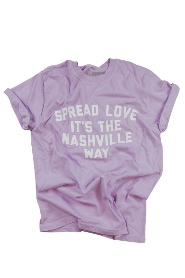 Nashville Shirt Spread Love It's The Nashville Way Tee