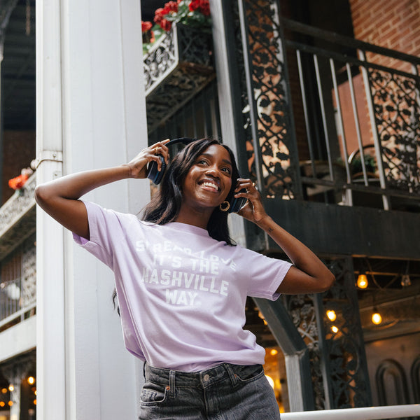 Spread Love Tee [Orchid Purple] – Project 615