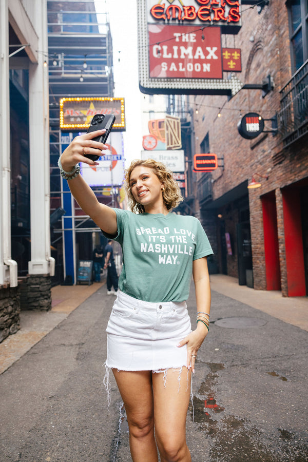 Spread Love Tee [Centennial Green]