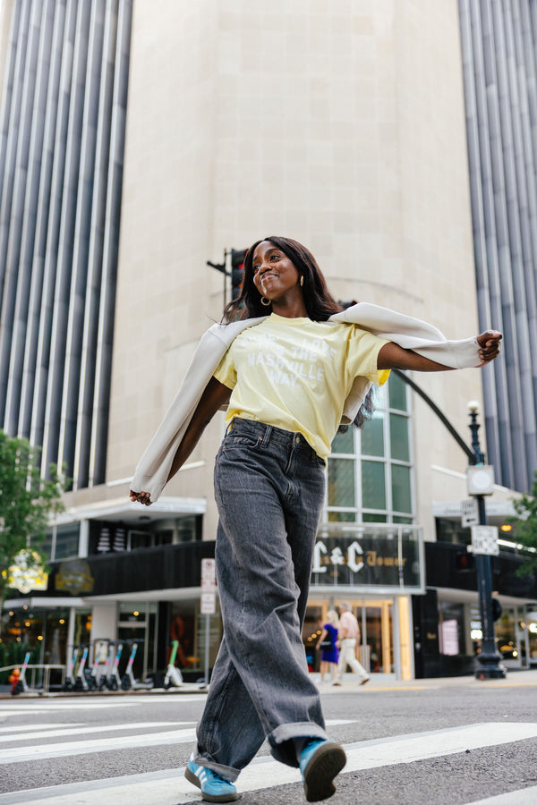 Spread Love Tee [Hermitage Yellow]