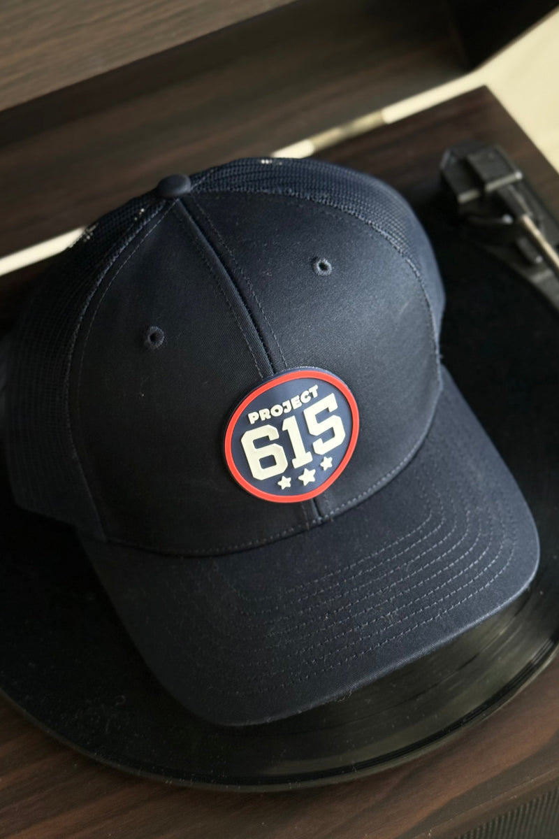 615 Logo Trucker [Navy]