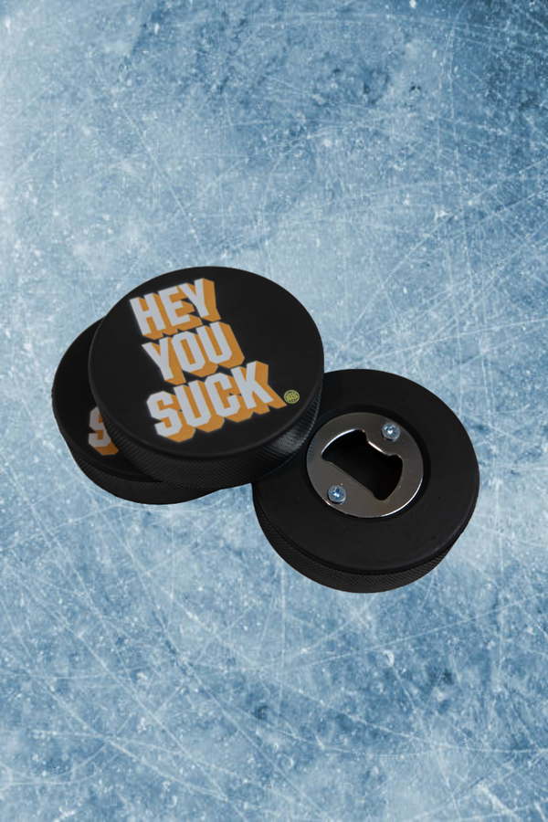 Hockey Puck Bottle Opener