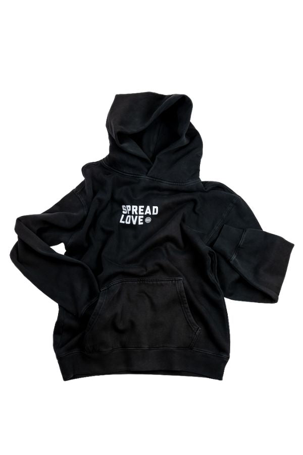 Spread Love Hoodie [Faded Black]