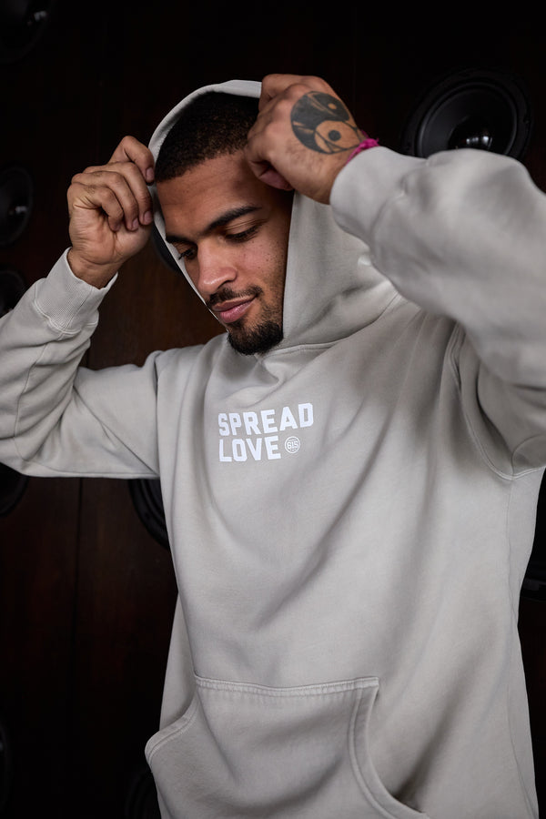 Spread Love Hoodie [Faded Bone]